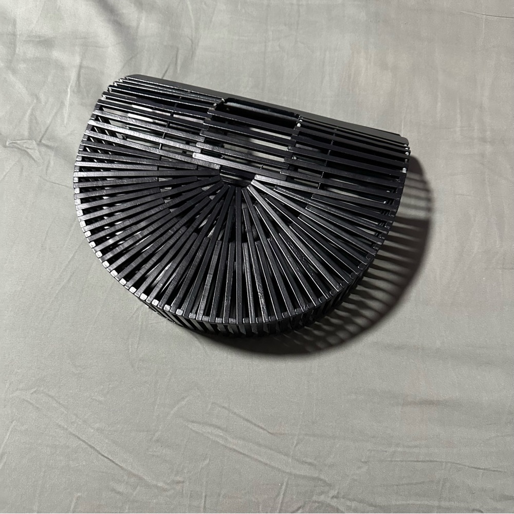 Bamboo Nature Basket Handbag - Picture 8 of 8